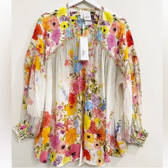 Camilla Sunlight Symphony Blouson Blouse - Picture 1 of 6